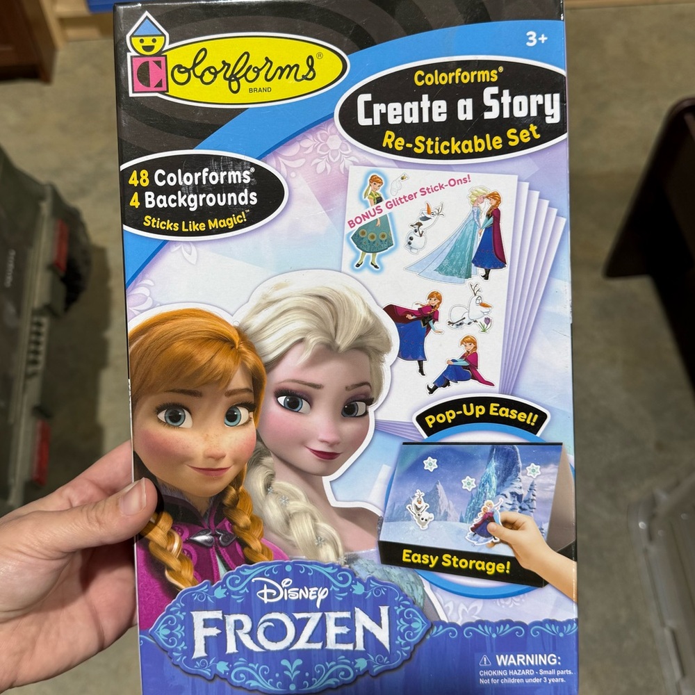 Disney Frozen Create a Story Re-Stickable Set - Blue/Purple